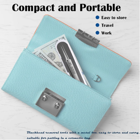 Precision Stainless Steel Tweezers  Ultra Slim Tip for Skincare - Product detail 8