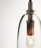 Modern Glass Wall Lamp  Brass Mount Design - Product detail 12