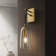 Modern Glass Wall Lamp  Brass Mount Design - Product detail 10