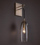 Modern Glass Wall Lamp  Brass Mount Design - Product detail 4