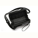 Hard Shell Crossbody Bag  Compact Ribbed Design with Adjustable Strap - Product detail 7