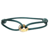 Minimalist Cord Bracelet  Rose Gold Infinity Charm - Product detail 6