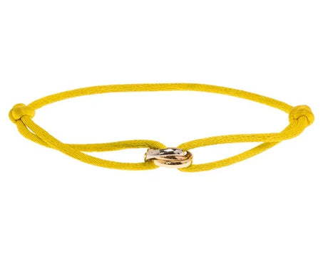Minimalist Cord Bracelet  Rose Gold Infinity Charm - Product detail 14