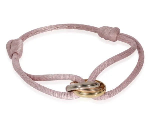 Minimalist Cord Bracelet  Rose Gold Infinity Charm - Product detail 5