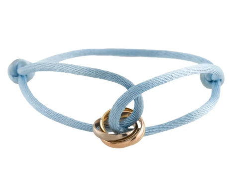 Minimalist Cord Bracelet  Rose Gold Infinity Charm - Product detail 17