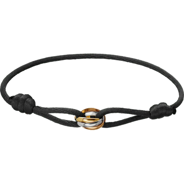 Minimalist Cord Bracelet  Rose Gold Infinity Charm - Product detail 8