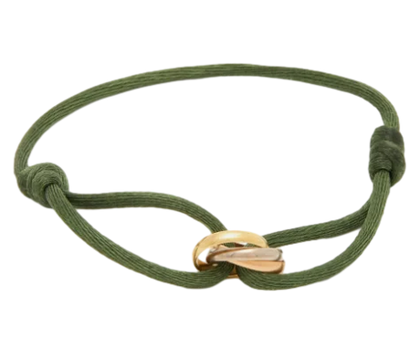 Minimalist Cord Bracelet  Rose Gold Infinity Charm - Product detail 18