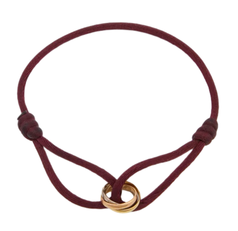 Minimalist Cord Bracelet  Rose Gold Infinity Charm - Product detail 12