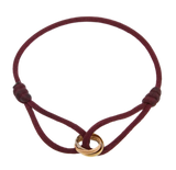 Minimalist Cord Bracelet  Rose Gold Infinity Charm - Product detail 12