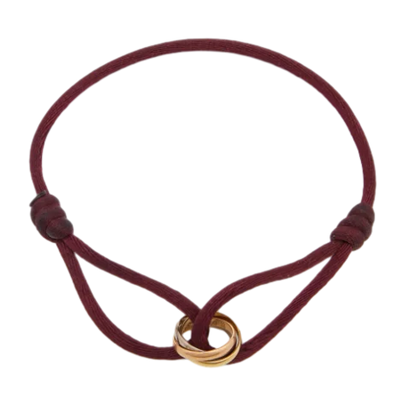 Minimalist Cord Bracelet  Rose Gold Infinity Charm - Product detail 12