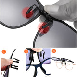 Polarized Clip-On Sunglasses  Lightweight Folding Design with UV400 Protection - Product detail 9