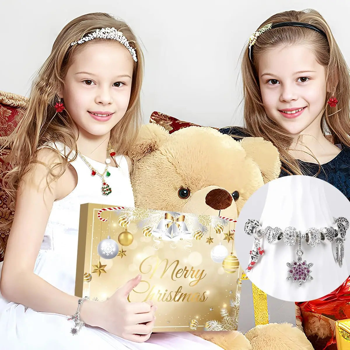 Christmas Advent Calendar  24-Day Jewelry Gift Set for Women - Product detail 4