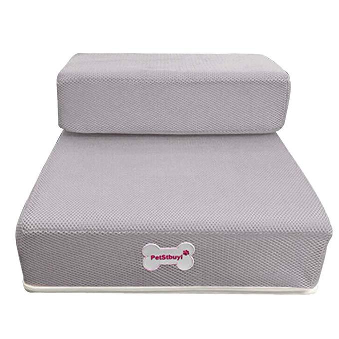 Orthopedic Pet Steps  Two-Tier Mesh Foam Design - Product showcase
