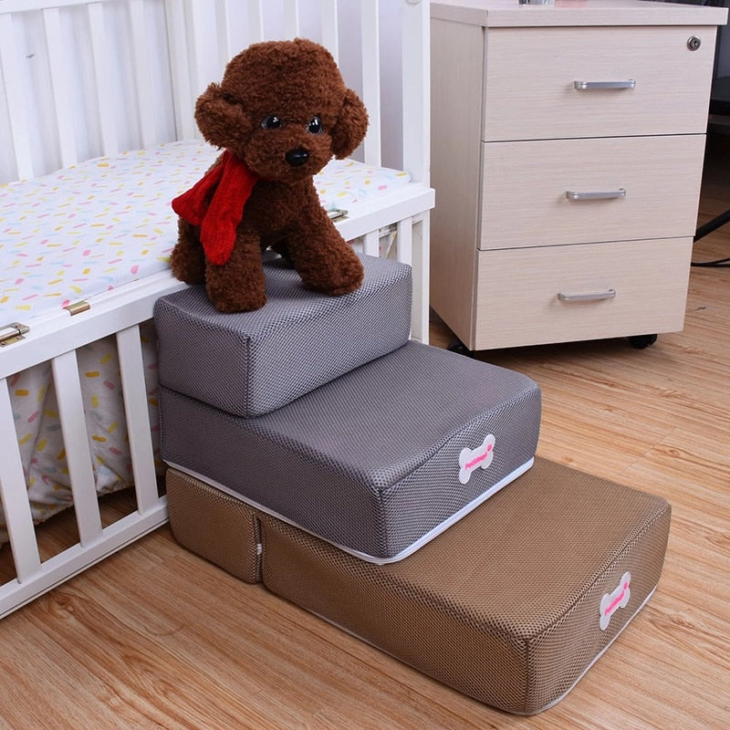 Orthopedic Pet Steps  Two-Tier Mesh Foam Design - Product detail 5
