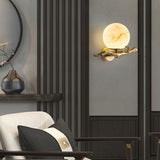 Modern Marble Wall Light  Brass Branch Design - Product detail 5