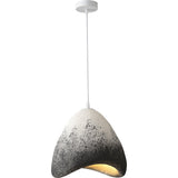 Minimalist Pendant Light  Textured White Dome Design - Product detail 5
