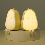 Avocado Night Light  Cute LED Childrens Lamp - Product showcase