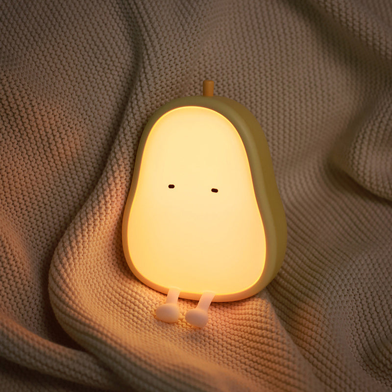 Avocado Night Light  Cute LED Childrens Lamp - Product detail 4