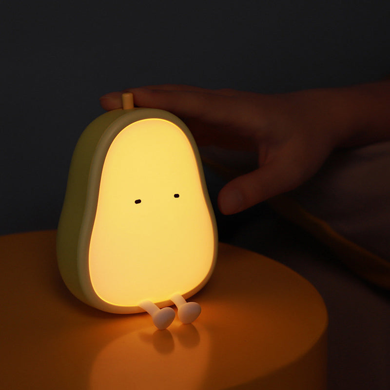 Avocado Night Light  Cute LED Childrens Lamp - Product detail 5