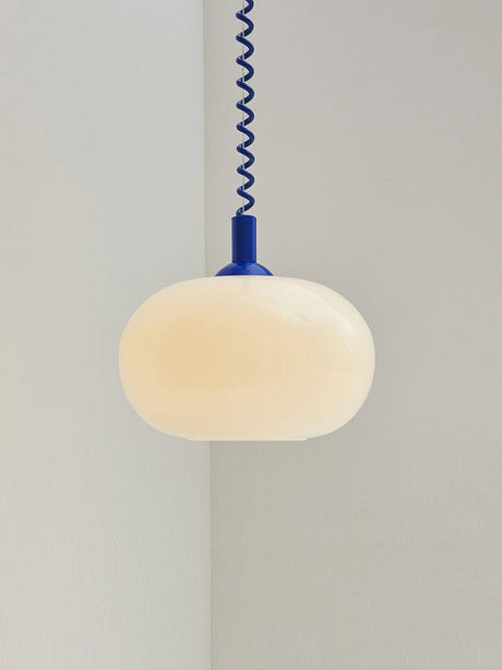 Modern Pendant Light  Frosted Glass Dome Design - Product detail 12