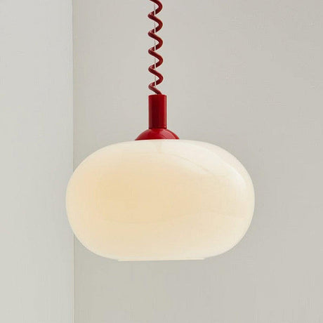 Modern Pendant Light  Frosted Glass Dome Design - Product detail 13
