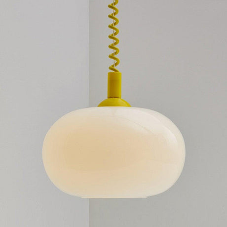 Modern Pendant Light  Frosted Glass Dome Design - Product detail 11
