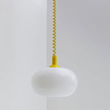 Modern Pendant Light  Frosted Glass Dome Design - Product detail 5