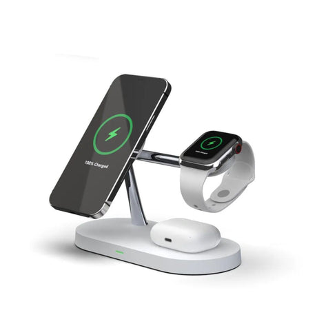 Smart Wireless Charging Station  3-in-1 Device Dock - Product showcase