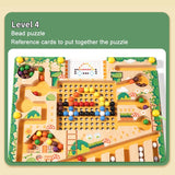 Montessori Magnetic Maze Toy  Educational Learning Board Game - Product detail 7