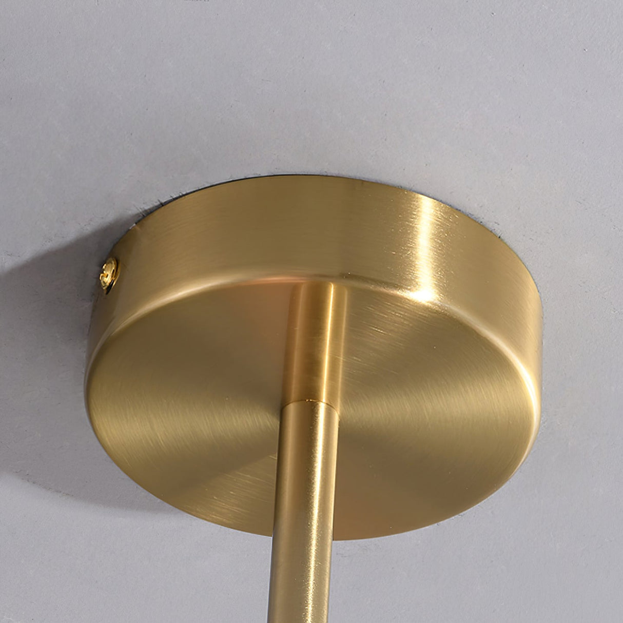 Modern Glass Chandelier  Pink Globe Brass Finish - Product detail 50