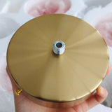 Modern Glass Chandelier  Pink Globe Brass Finish - Product detail 51