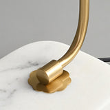 Modern Table Lamp  Pink Glass Globe With Gold Stand - Product detail 11