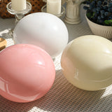 Modern Table Lamp  Pink Glass Globe With Gold Stand - Product detail 10