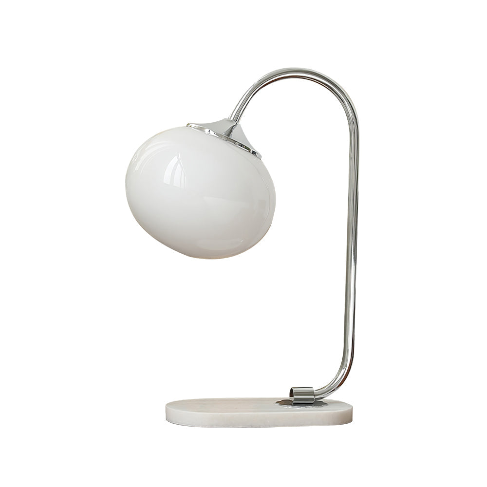 Modern Table Lamp  Pink Glass Globe With Gold Stand - Product detail 43