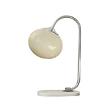 Modern Table Lamp  Pink Glass Globe With Gold Stand - Product detail 42
