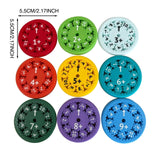 Educational Math Fidget Spinners  Colorful Learning Discs Set - Product example