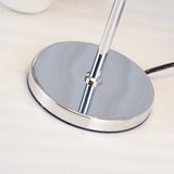 Modern LED Table Lamp  Orange Glass Dome Chrome Base - Product detail 32