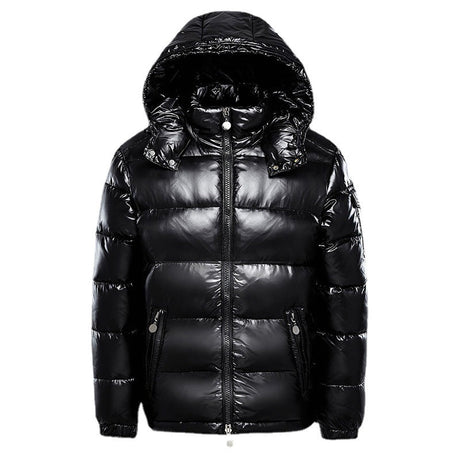 Winter Down Puffer Jacket  Water-Repellent Quilted Design - Product showcase