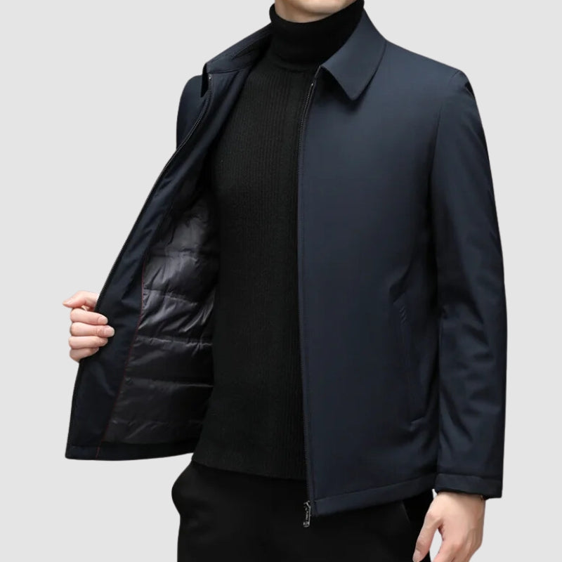 Mens Lightweight Casual Jacket  Classic Tailored Fit - Product detail 4