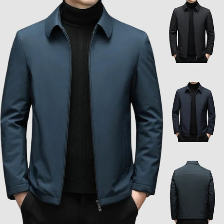 Mens Lightweight Casual Jacket  Classic Tailored Fit - Product detail 8