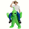 Inflatable Alien Costume  Ride-On Design For Adults - Product showcase