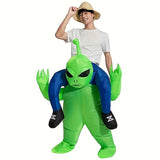 Inflatable Alien Costume  Ride-On Design For Adults - Product showcase