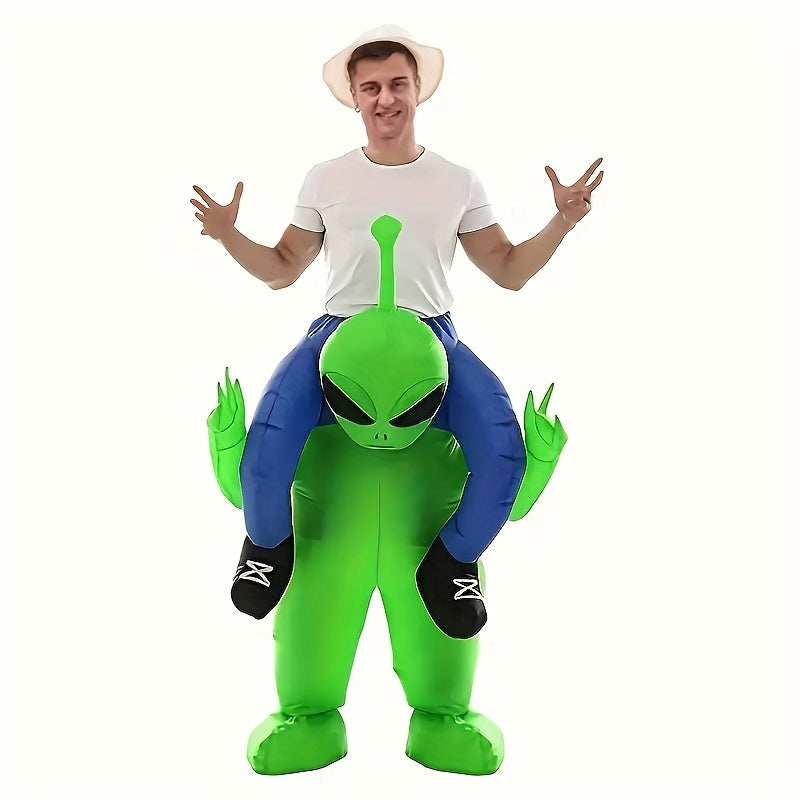 Inflatable Alien Costume  Ride-On Design For Adults - Detailed view