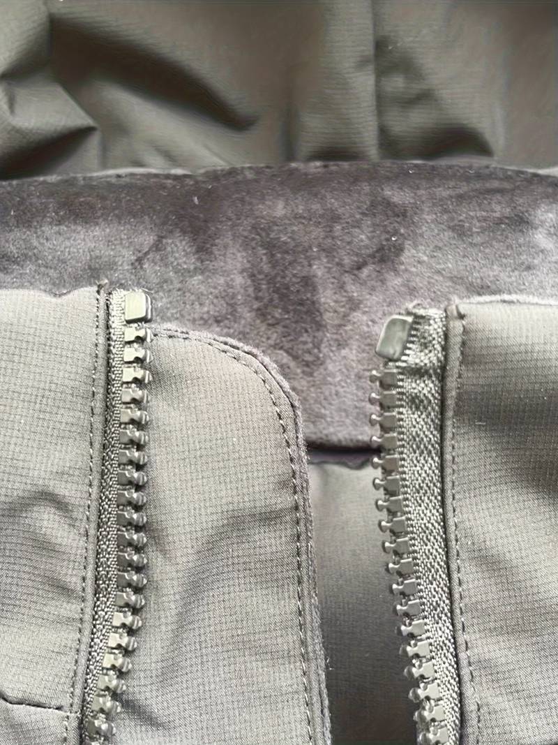 Mens Winter Puffer Coat  Quilted Hooded Long Jacket - Product detail 4