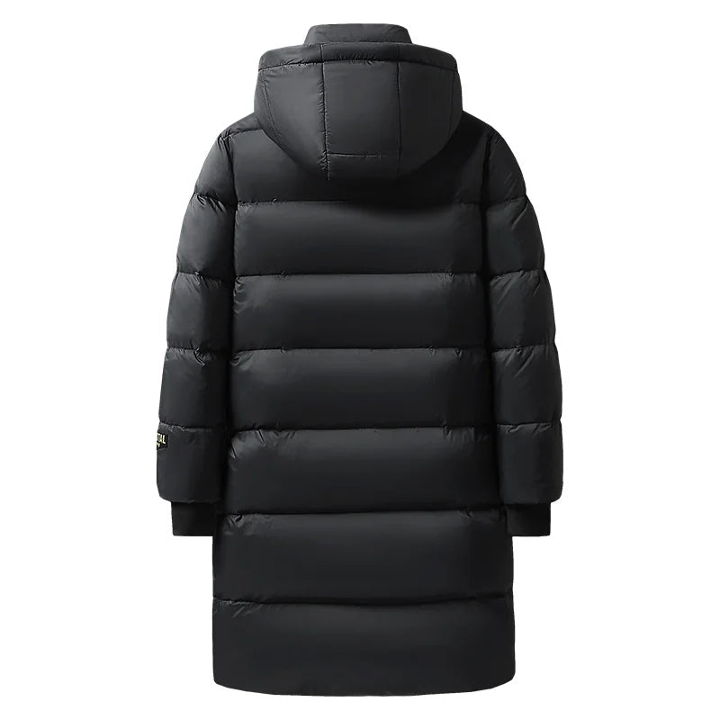 Winter Down Coat  Premium Nylon Long Puffer Jacket - Product example