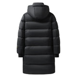 Winter Down Coat  Premium Nylon Long Puffer Jacket - Product example