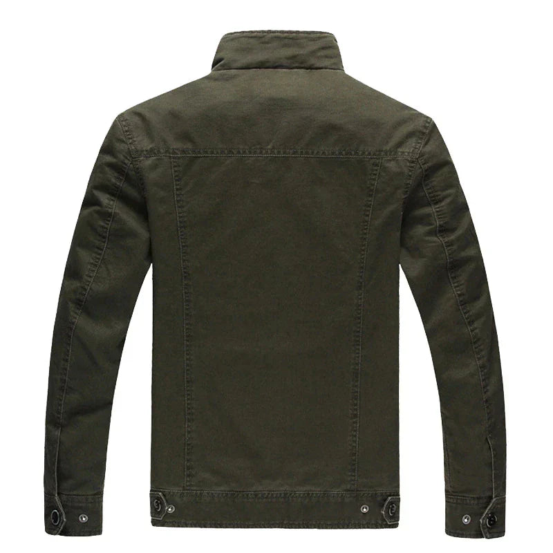 Military Field Jacket  Cotton Canvas Utility Design - Product detail 5