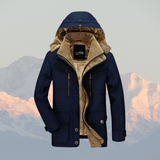 Winter Parka Jacket  Military-Style Fleece Lined - Product showcase