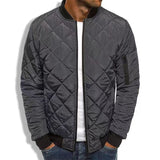Quilted Bomber Jacket  Diamond Stitch Design - Product showcase