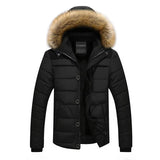 Winter Quilted Puffer Coat  Fur Trim Hood Design - Product showcase